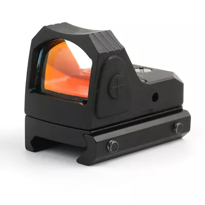 Mini Red Dot Tactical RMR Reflex Sight Scope For Pistol Glock 17 19 W/20mm Mount • $36.96