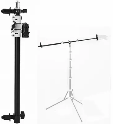 Multi Function Studio Light Reflector Bracket Flash Holder Telescopic Boom Arm • £26.99