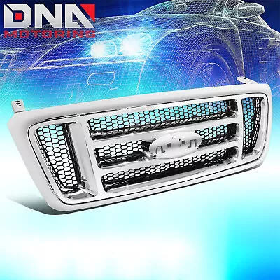 For 2007-2008 Ford F150 XLT W/ Chrome Package OE Design Honeycomb Mesh Grille • $182.99