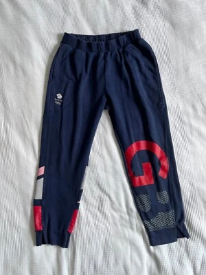 £15.35 • Buy STELLA McCARTNEY ADIDAS Sweat Pants LARGE Blue Team GB Olympic Tracksuit Jogging