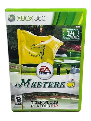 Tiger Woods PGA Tour 12: The Masters (Microsoft Xbox 360 2011) Complete Tested • $10.99