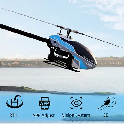 FLYWING FW200 H1 V2 Gyro 3D RC Helicopter RTF Self Stabilizing 3D BrUShless US • $699