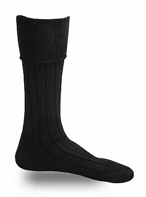 New Men's Scottish Highland Kilt Hose Socks Mlxlxxl Available In 4 Colors • $13.99