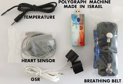 £572.23 • Buy Polygraph Machine With 4 Sensors. Real Professional Lie Detector