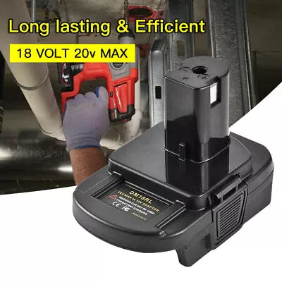 Battery Adapter For DEWALT Milwaukee Converter To RYOBI 18V Cordless Plug Tools • $25.64