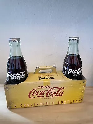 Taubmans Collectable Coca-Cola Two Pack + Cardboard Carrier • $45