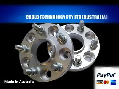 Wheel Spacer Adapters 30 Mm 5x120 Hub Centric For Holden Commodore VE VF SV6 • $179.50