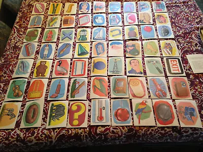 Vintage Flash Cards Milton Bradley Beginning Sounds Set Of 63 Phonics Cards 1967 • $185.54