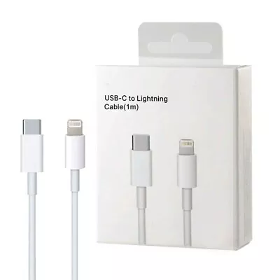 Apple USB-C To Lightning Charger Cable 1m For IPhone 11 12 13 14 ( 112 Sold ) • $12.20