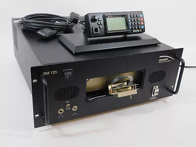 Micom 3 RM-125 M91+G638AB HF Radio Transceiver W/ 3T Control Head (works Well) • $2310