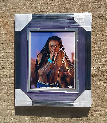 JSA Carter 4 LIL WAYNE Signed Autographed FRAMED & MATTED Photo! YMCMB! WEEZY! • £486.56