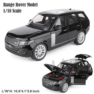 1/18 Diecast Vehicle Land Rover Range Rover Fifty Model Toy Car Collectible Gift • $44.99