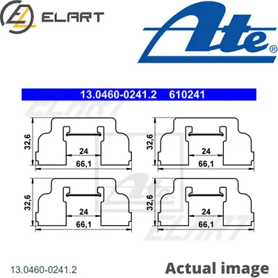 Accessory Kit Disc Brake Pad For Renault Logan Tondar/90 Sandero/stepway 1.5l • £19.52