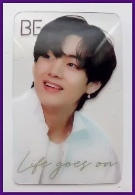 BTS V Life Goes On Transparent Card Photo Photocard ( LadyBug ) NEW • $4.99