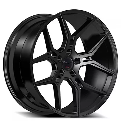 Set4 20 Staggered Giovanna Wheels Haleb Black Popular Rims • $1399