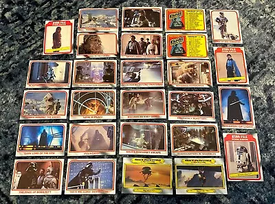 The Empire Strikes Back - Topps Trading Cards Lot Of 27 GREAT CONDITION! • $8.99