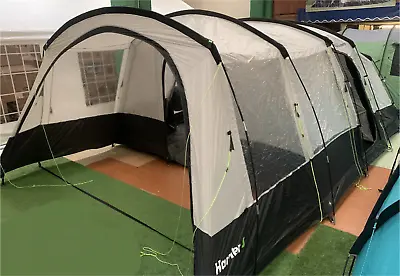 EX-DISPLAY SAMPLE Quest Harrier 6 Man Berth Person POLED Family Tent 0040 • £499