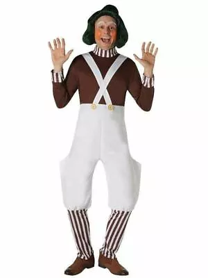 Oompa Loompa Deluxe Adult Willy Wonka Costume Fancy Dress Up Outfit • $79.99