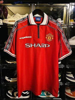 Vintage Umbro Manchester United 1998/00 Men Football Shirt/Trikot/Jersey/Maglia • $140