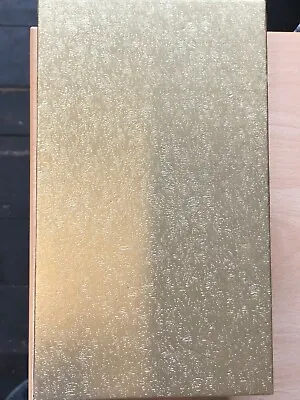 Gold Rectangle Cake Boards Drum 3mm Thick Strong Base Tray Card 8x15  - 25 & 10 • £4.75