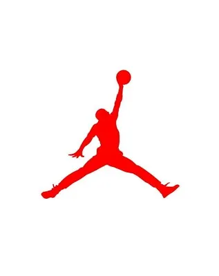 Michael Jordan Air Mini Decal Basketball Logo Vinyl Window Sticker Laptop Ipad • $1.45