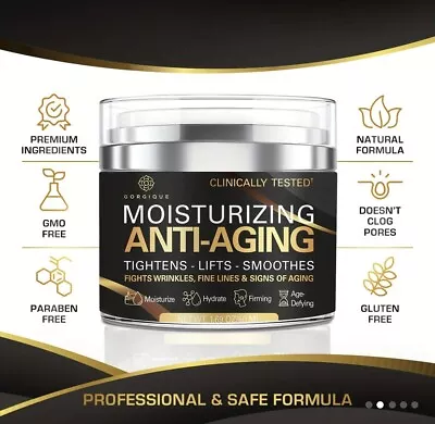 Men’s Anti Aging Face Cream • $19.99