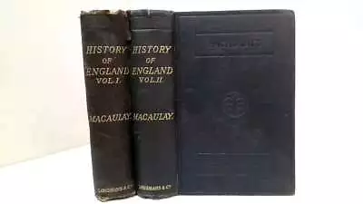 Macaulay The History Of England Complete Vintage 2 Volume Set  Lord Macaulay • £10.99