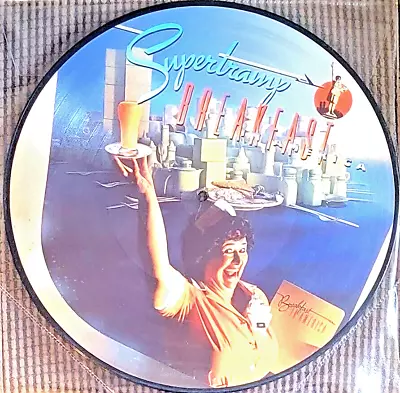 Supertramp - Breakfast In America - Vinyl Picture-disc Lp   New Sealed   • $33.98