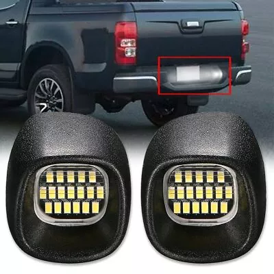 1Pair License Plate Light LED Lamp Bright For 1998-2005 Chevy Blazer S10 Black • $14.98