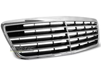 Radiator Grille For Mercedes W210 E-Class 1999-2002 Avantgarde Style De Grme06-ed Xi • $97.27