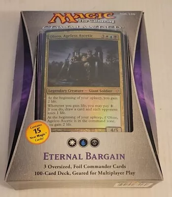 Eternal Bargain Commander Deck Mtg Magic The Gathering Sealed 2013 • $114.95