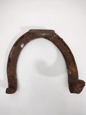 $7.80 • Buy Very Large Old Rusty Horseshoe Primitive Bent Rustic 