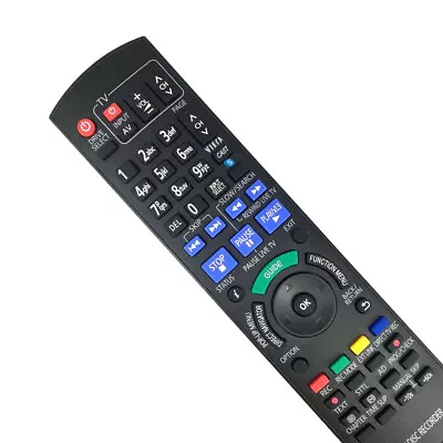 Remote Control For Panasonic DMR-PWT520 DMR-BCT820 Blu-ray DVD HDD Recorder • £6.76