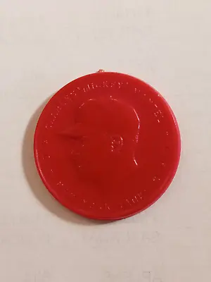 1955 Mickey Mantle  Red Error  MANTEL   Armour Hot Dog Baseball Coin • $385