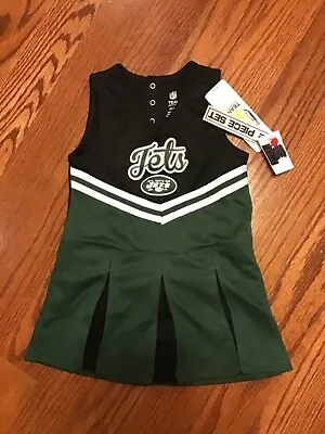 $16.99 • Buy NWT! New York Jets  Cheerleader Outfit Size 4T NFL