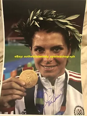 MIA HAMM USA USWNT OLYMPICS GOLD MEDAL 1996 2004 SOCCER SIGNED 12x18 REPRINT RP • $7.95