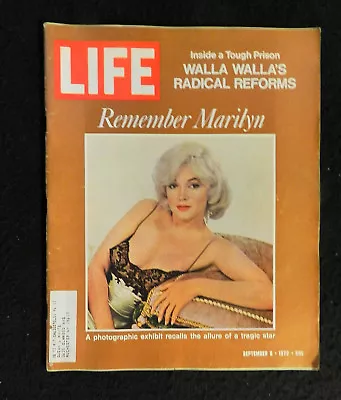  1972 Life Magazine Marilyn Monroe Cover  Vg/vg+   • $15