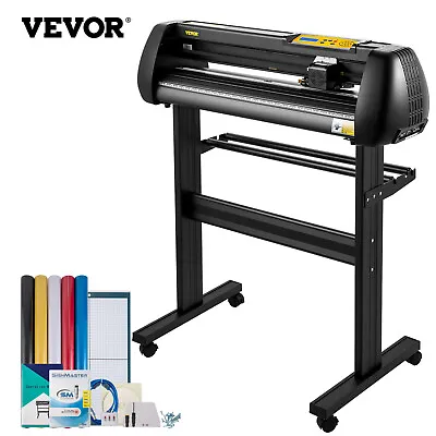 VEVOR Vinyl Cutter Machine Cutting Plotter 28inch Bundle SignMaster Floor Stand • $190.99