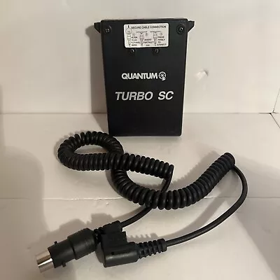 Quantum Battery Turbo SC With Speedlight Cables • $50