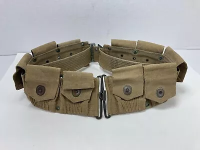 Ww1 Original Us Military  Cartridge Belt Dated 1919 Made By Mills • $109.50