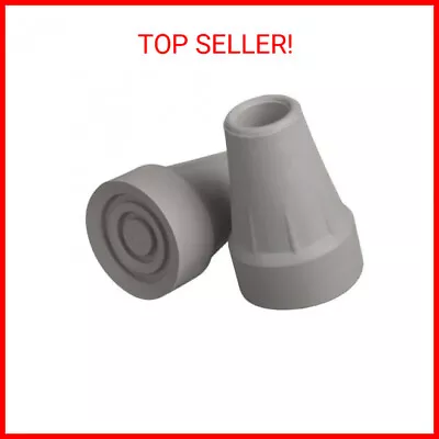 Heavy Duty Crutch Tips 7/8 Inch Rubber Crutch Tips Replacement Crutch Parts He • $11.05