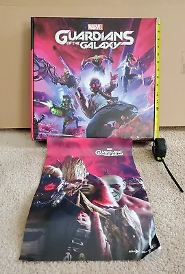 Marvel Guardians Of The Galaxy Press Kit Box & Poster Only PS4 Xbox One • $16.99