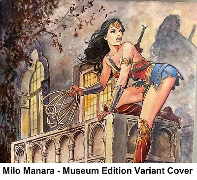 DC Wonder Woman 1 Virgin Variant Museum Edition Manara Exclusive Italian Edition • $240