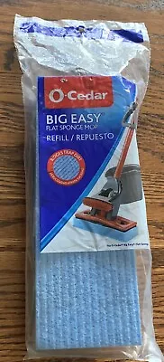 NEW O-Cedar Big Easy Flat Sponge Mop Refill Super Absorbent DISCONTINUED • $17.26