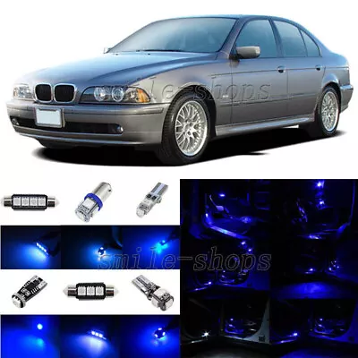 18pcs Blue LED Interior Light Package Fit For 1997-2003 BMW 5 Series M5 E39 • $19.56
