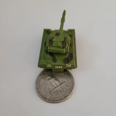 Vintage Micro Machines Military Tank M1A1 Abrams Green Camo LGTI By Galoob  • $12.50