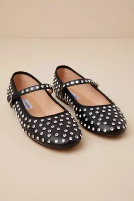 Women's Vinetta Rhinestone Buckle Ballet Flats • $45