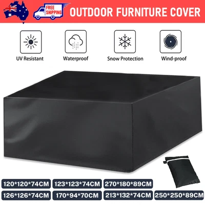 $5.09 • Buy Outdoor Furniture Cover UV Waterproof Garden Patio Table Chair Shelter Protector