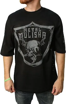 Metal Mulisha Nation SS Short Sleeve Jersey Black Men's Medium MD • $25.50