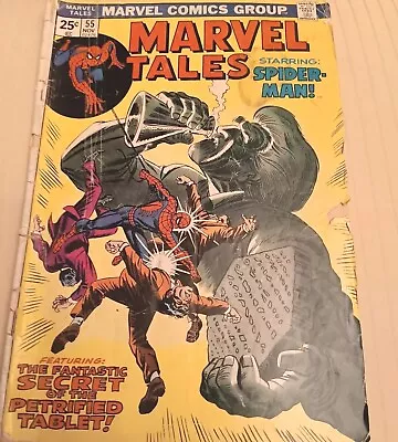 1974 Marvel Tales #55 Marvel Comic Book Spider-Man!  VG- • $5